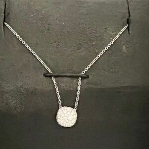 David Yurman Pave Cushion diamond pendant